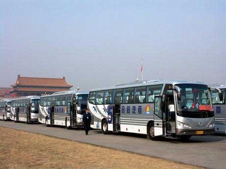 北京包车7座、15座、23座、35座、55座旅游大巴包车带司机，北京市内大巴一日游包车接送服务价格