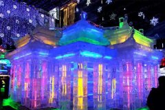 北京租车到延庆龙庆峡冰灯节53座大巴包车带司机接送服务多少钱？