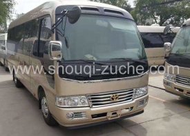 北京包车19-23座考斯特一天多少钱？北京租赁考斯特带司机价格