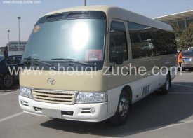 北京租车19座丰田考斯特商务接送机/接送站多少钱一次？