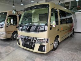 丰田考斯特中巴车队,丰田考斯特车队。